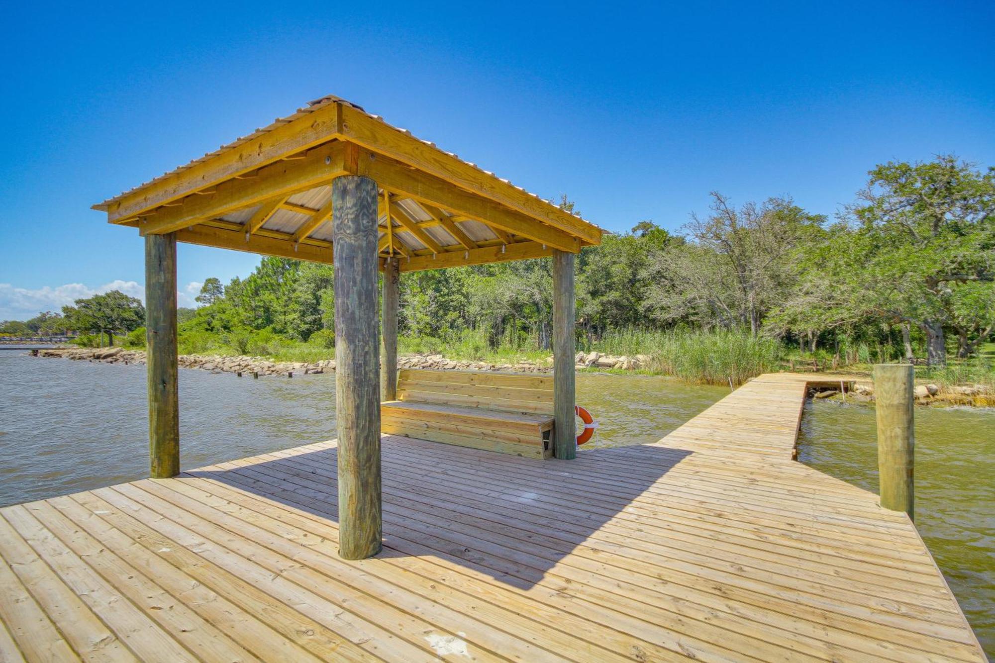 Historic Biloxi Bay Cottage With Beautiful View Ocean Springs Eksteriør bilde