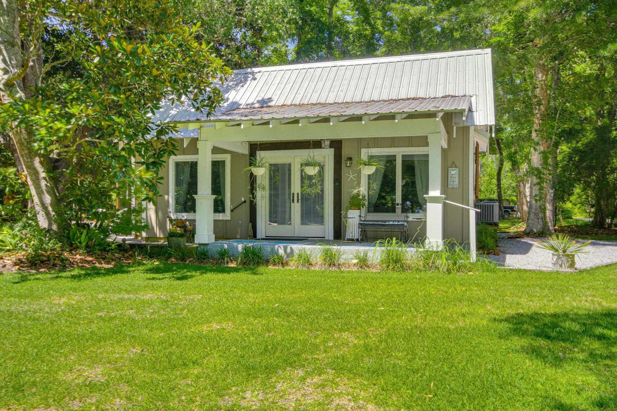 Historic Biloxi Bay Cottage With Beautiful View Ocean Springs Eksteriør bilde