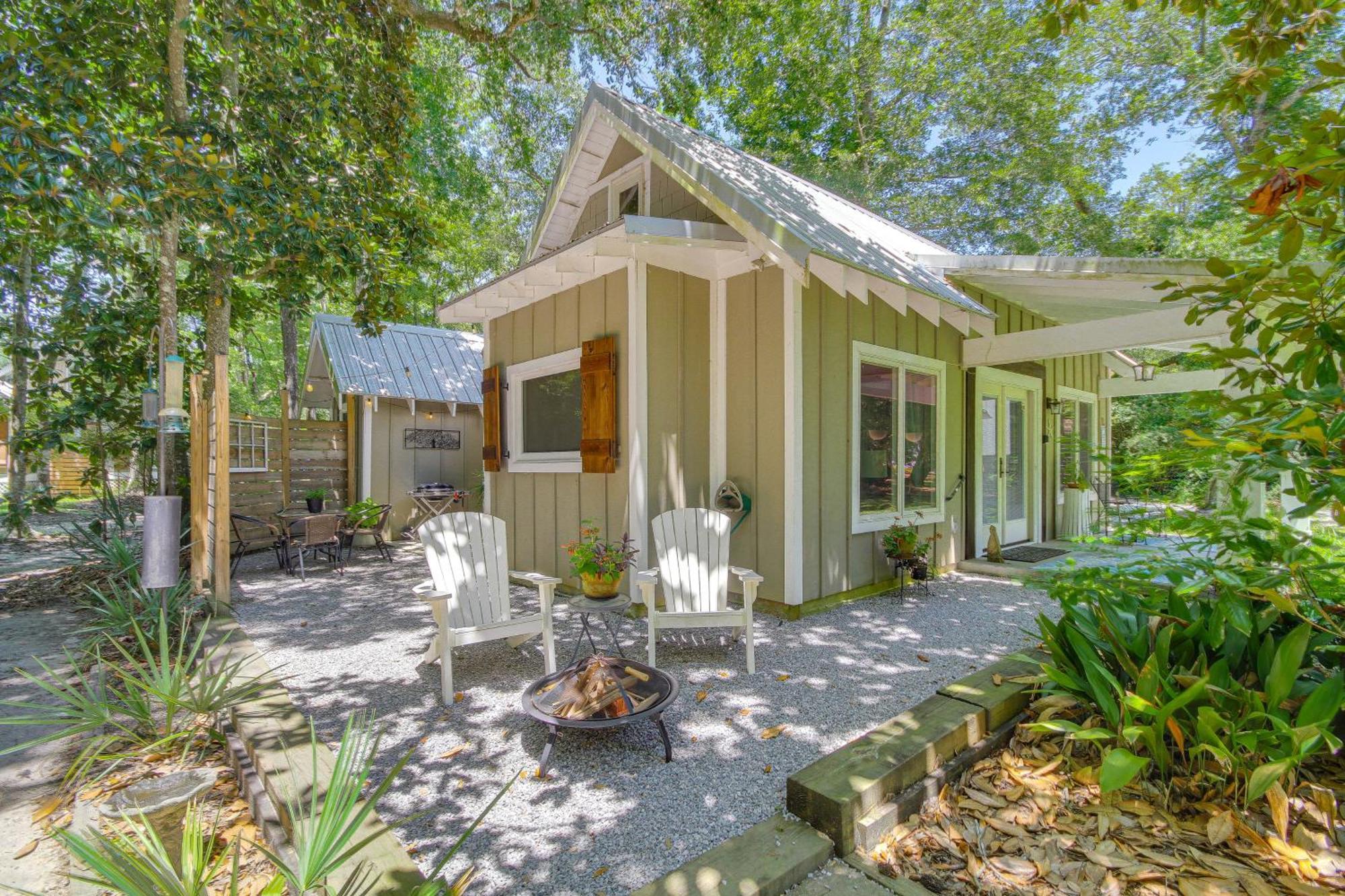 Historic Biloxi Bay Cottage With Beautiful View Ocean Springs Eksteriør bilde