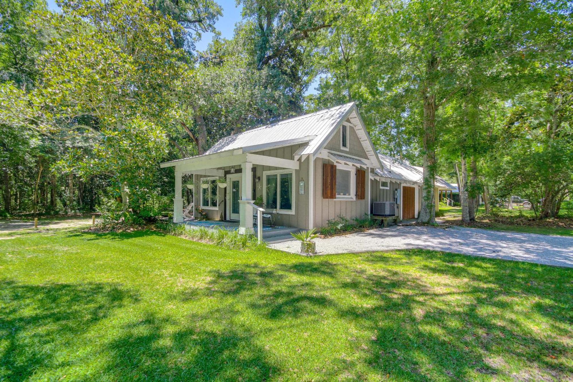 Historic Biloxi Bay Cottage With Beautiful View Ocean Springs Eksteriør bilde